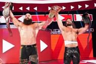 Braun Strowman and Seth Rollins